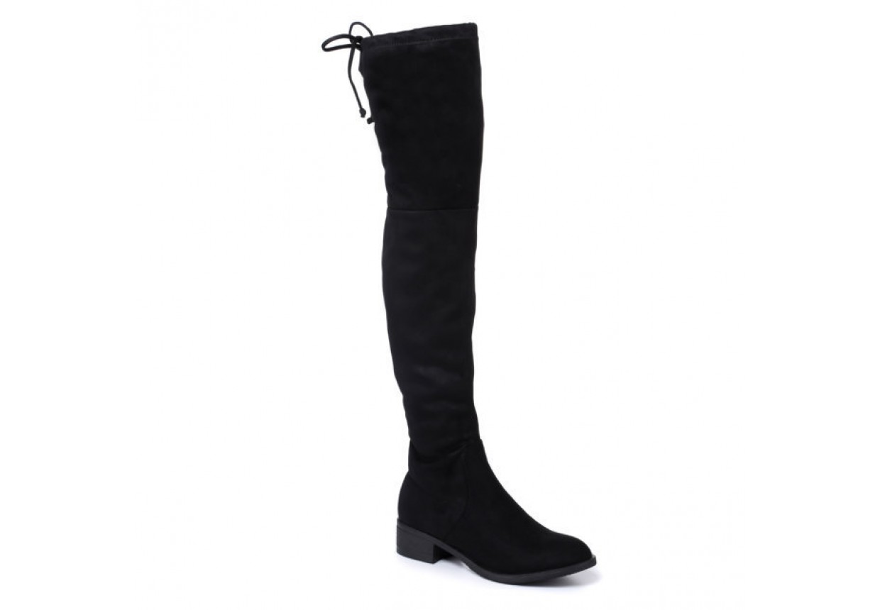 cuissarde daim plate